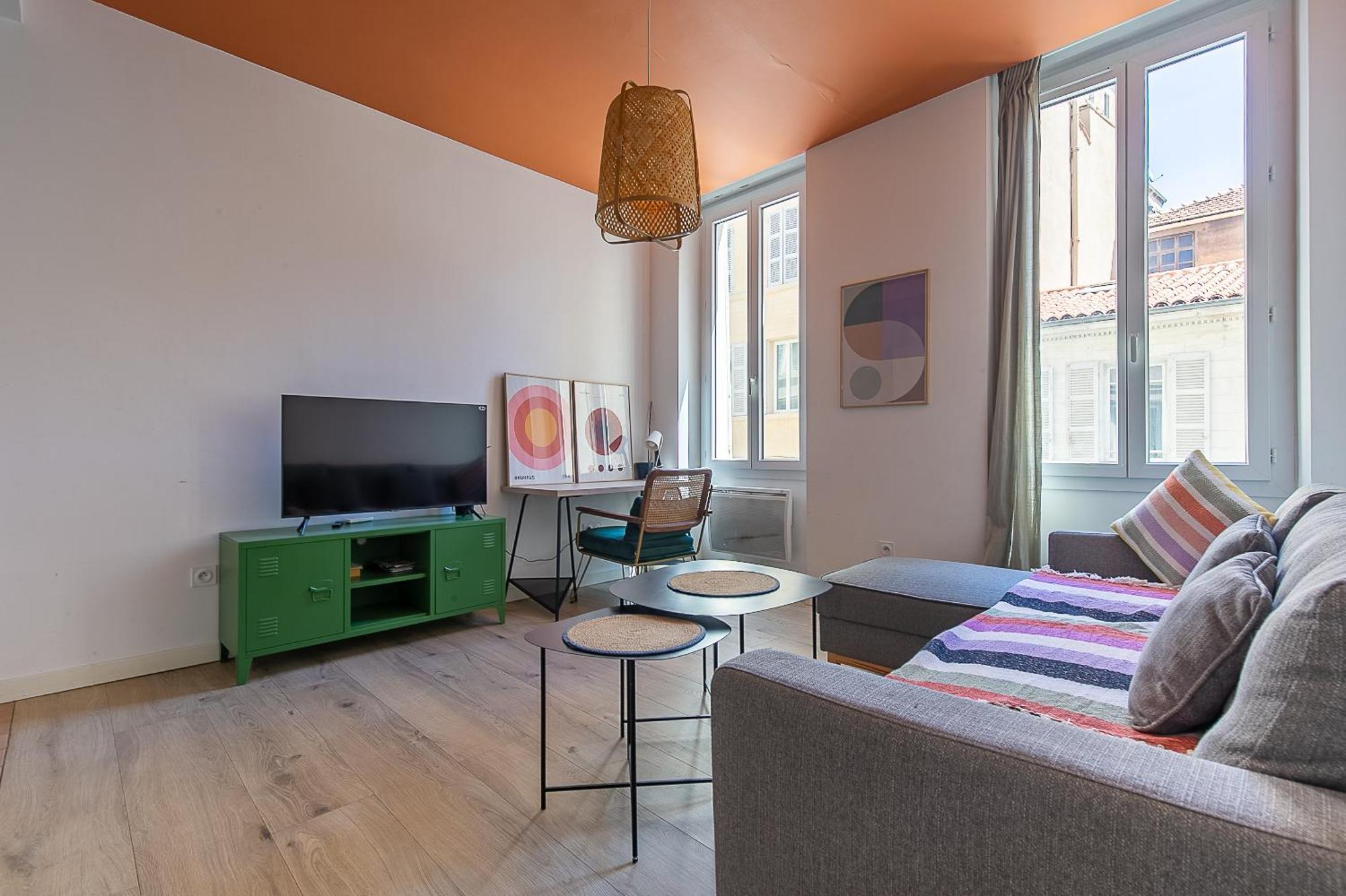 T2 Lumineux Avec Climatisation Apartment Marseille Bagian luar foto