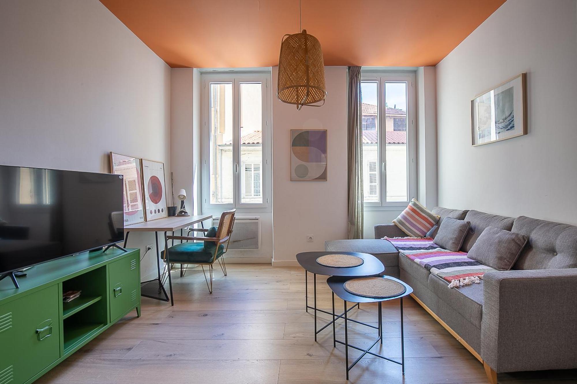 T2 Lumineux Avec Climatisation Apartment Marseille Bagian luar foto