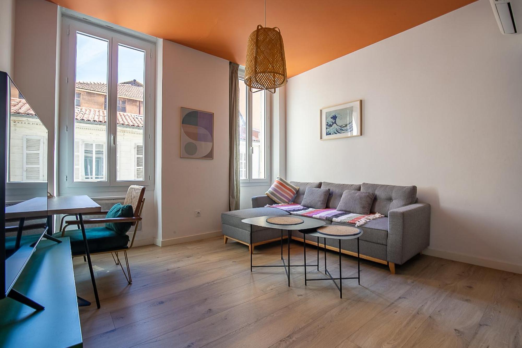 T2 Lumineux Avec Climatisation Apartment Marseille Bagian luar foto